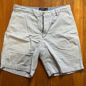 Chaps Blue striped shorts